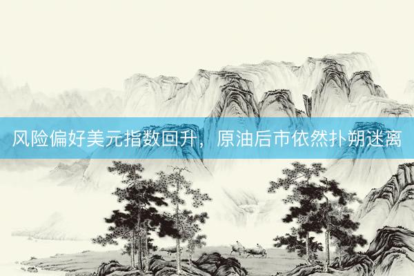 风险偏好美元指数回升，原油后市依然扑朔迷离