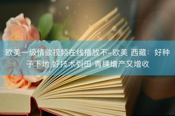 欧美一级情欲视频在线播放不-欧美 西藏：好种子下地 好技术到田 青稞增产又增收