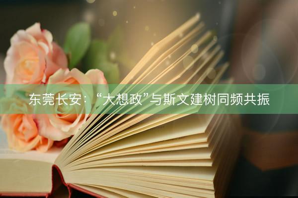 东莞长安：“大想政”与斯文建树同频共振